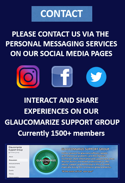 Contact us via Social Media